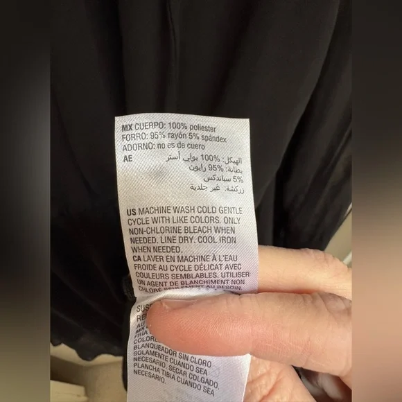 Bar III Chiffon Fit And Flare Dress - Picture 9 of 10